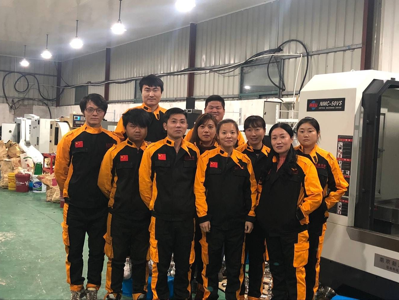 Zhejiang Dream Industry Limited manufacturing team
