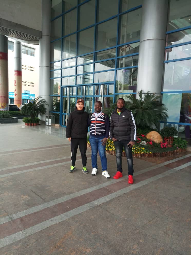 International clients inspecting customized pest control products