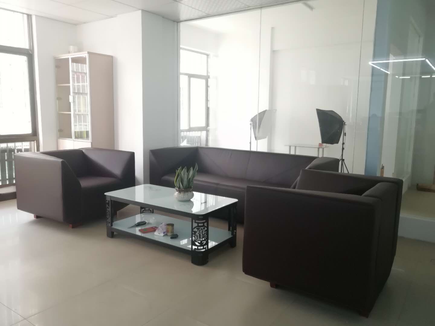 Quality inspection and business office environment for pest control manufacturing