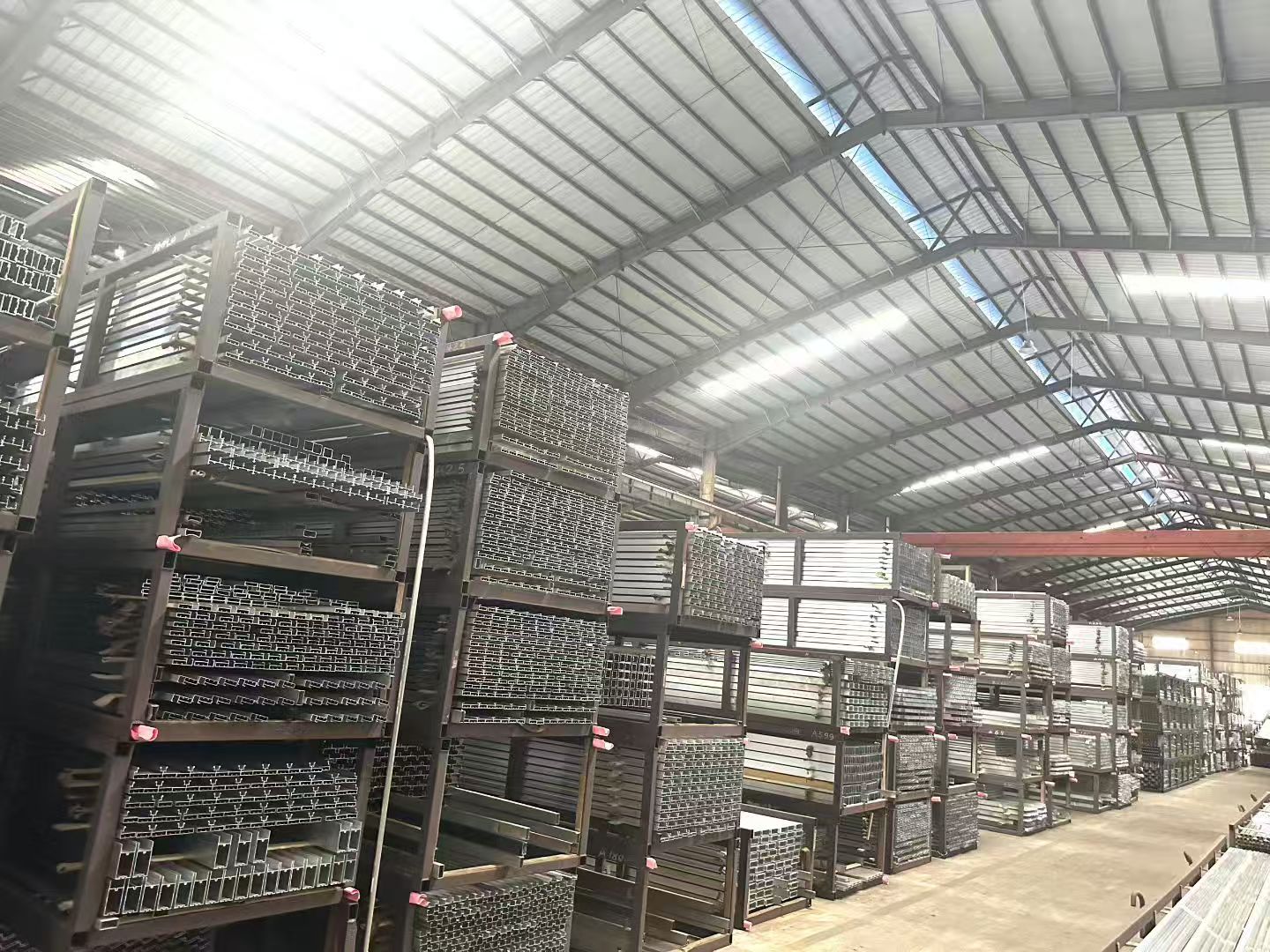 MEBEL-ALU factory facilities for aluminium profile production