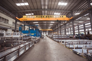 Precision CNC machining line for aluminum furniture profiles