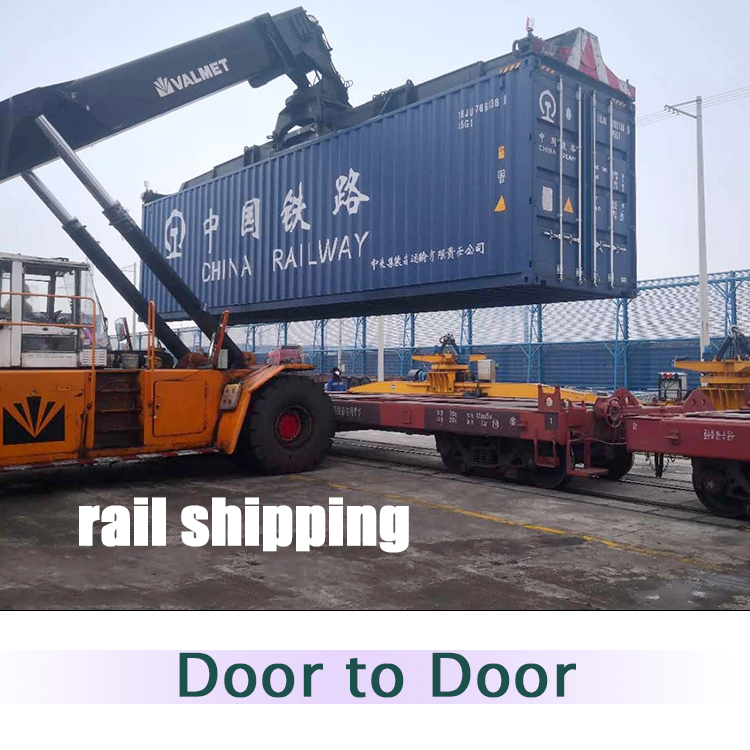 Railway freight container terminal and cargo train routing