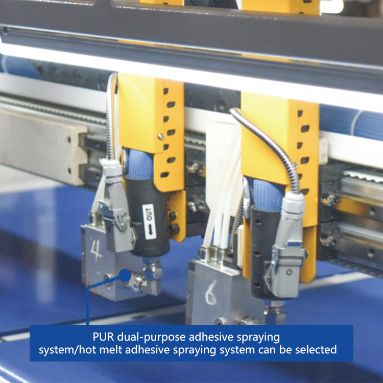 Detail specifications of Mattress Spraying Line