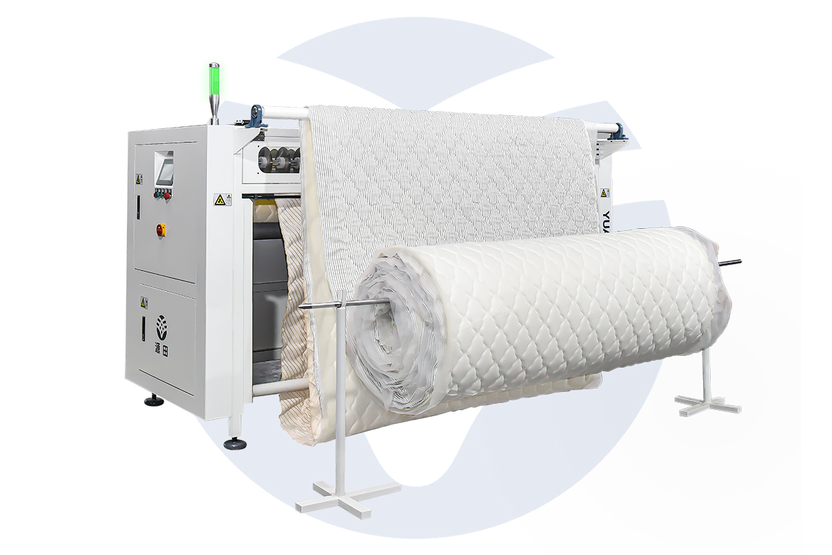 YT-CJ-4 Fabric Slitting Machine industrial setup and operation