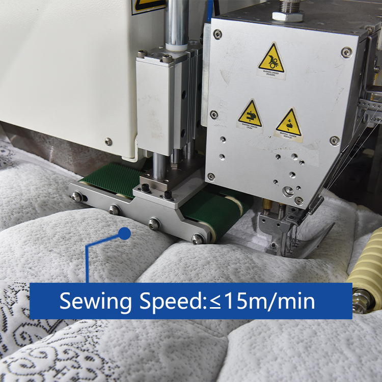 Heavy-duty sewing head of the YT-CS-4A flanging machine series