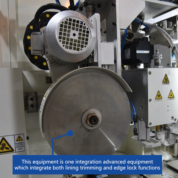 YT-CS-4A Cutting And Flanging Machine sewing mechanism