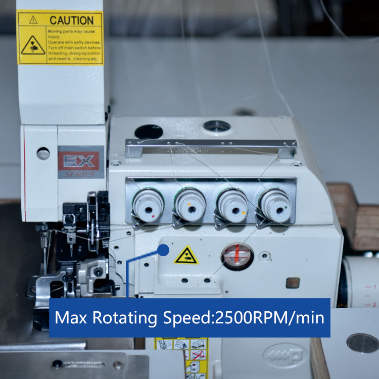 High speed sewing head and control panel of Mattress Flanging Machine