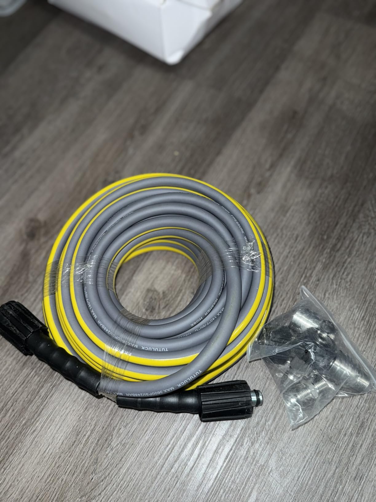 High pressue hose specifications and PVC polyester braided structure