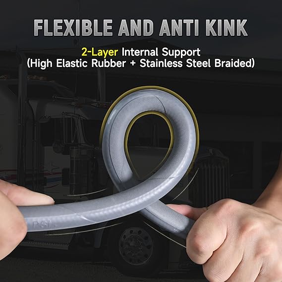 Reinforced rubber steel wire high pressue hose for professional washing