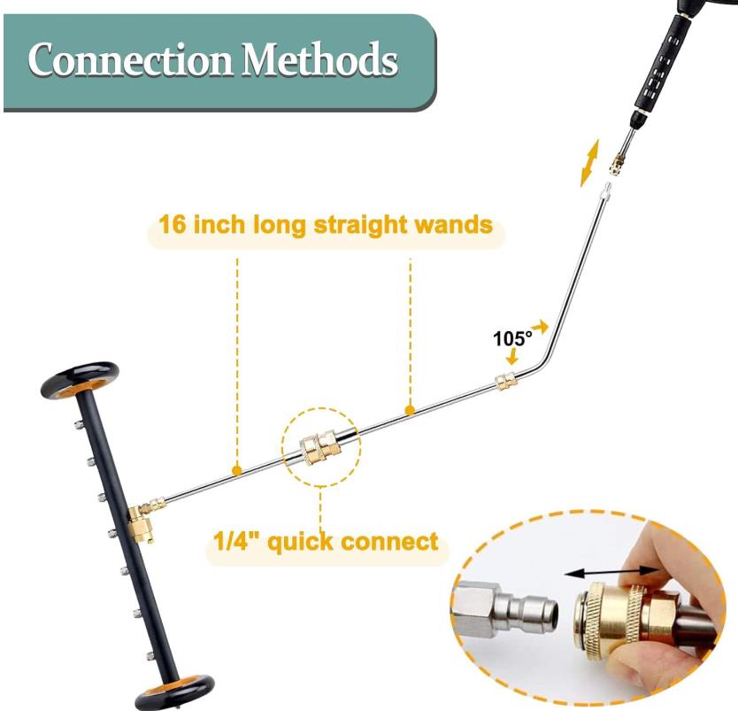Undercarriage spray cleaner product detail