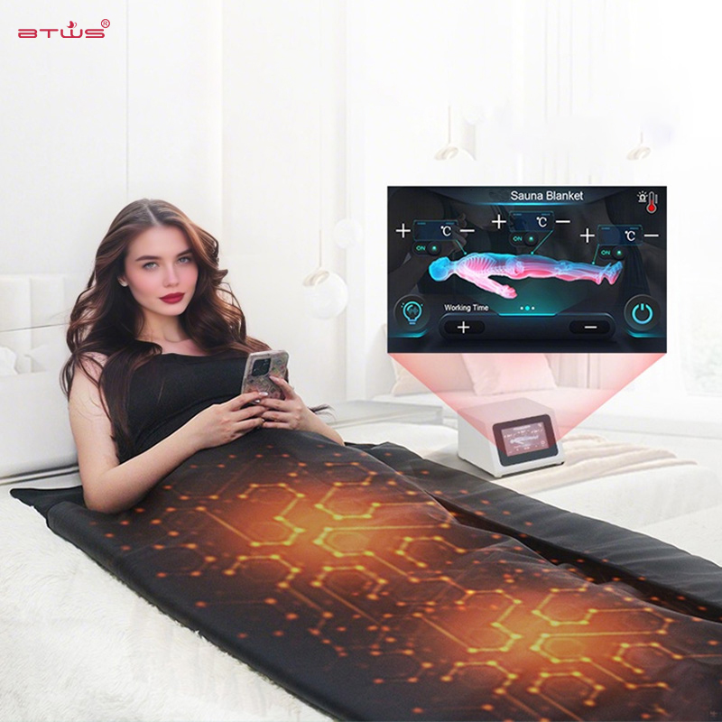BW-804 Infrared Sauna Blanket with LCD Touch Screen