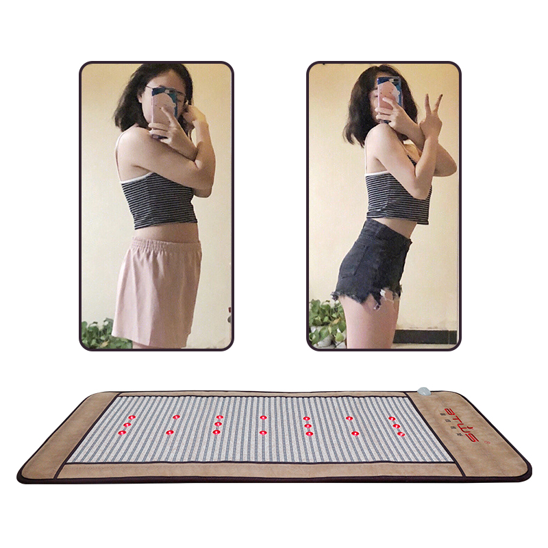 BW-501 heating mat with handheld controller and infrared physiotherapy functions