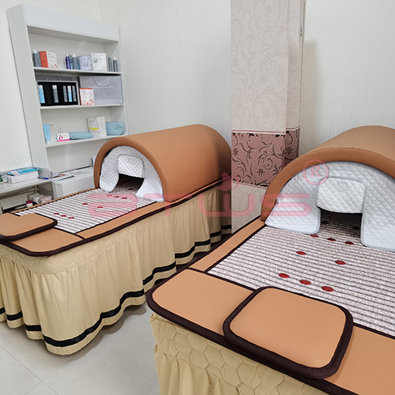BW-8053 3 zone Infrared Sauna Dome with FIR heating and red lights