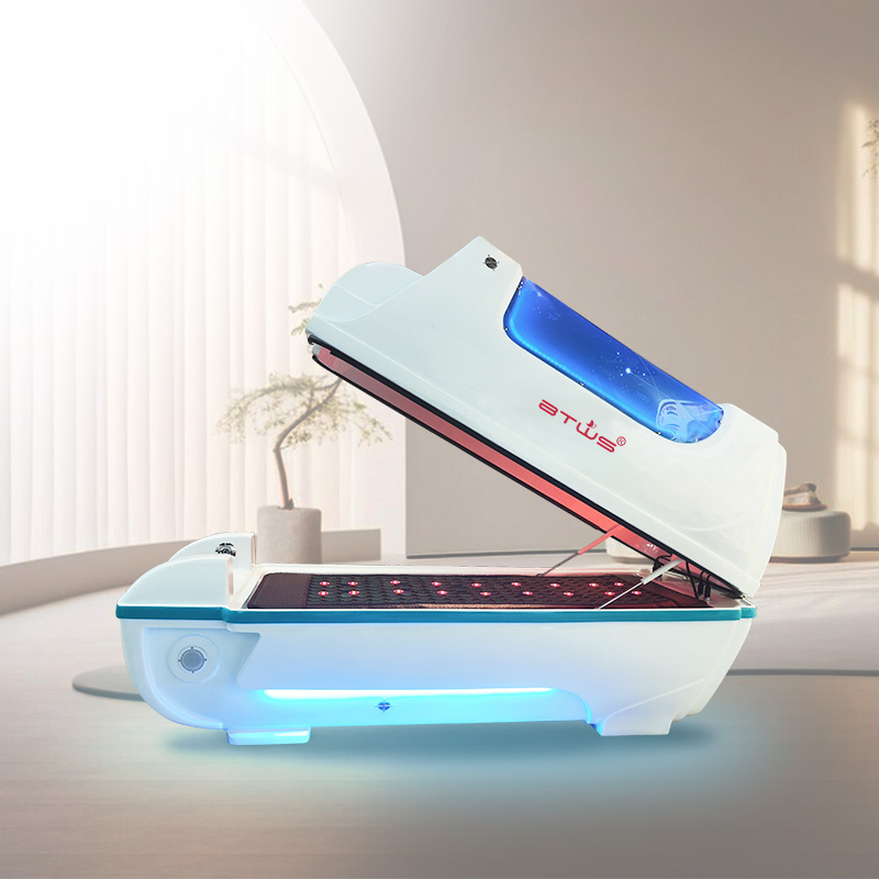 BW-607 Infrared dry sauna capsule for commercial spa use