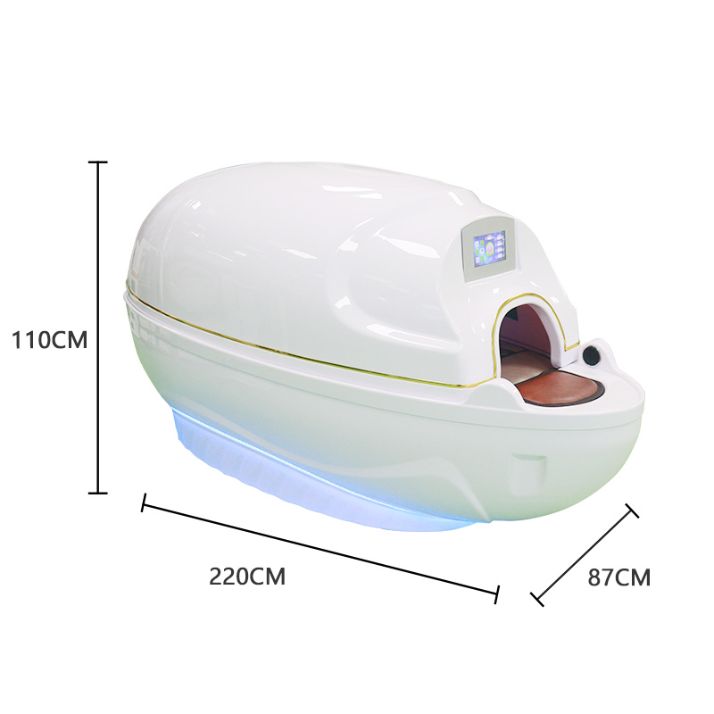 BW-608-A Infrared Dry Sauna Capsule with Graphene heating and red lights