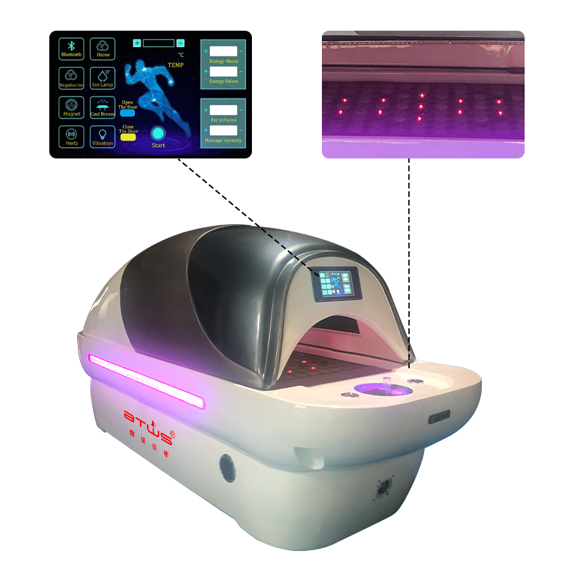BW-608-B health capsule dry sauna interior structure