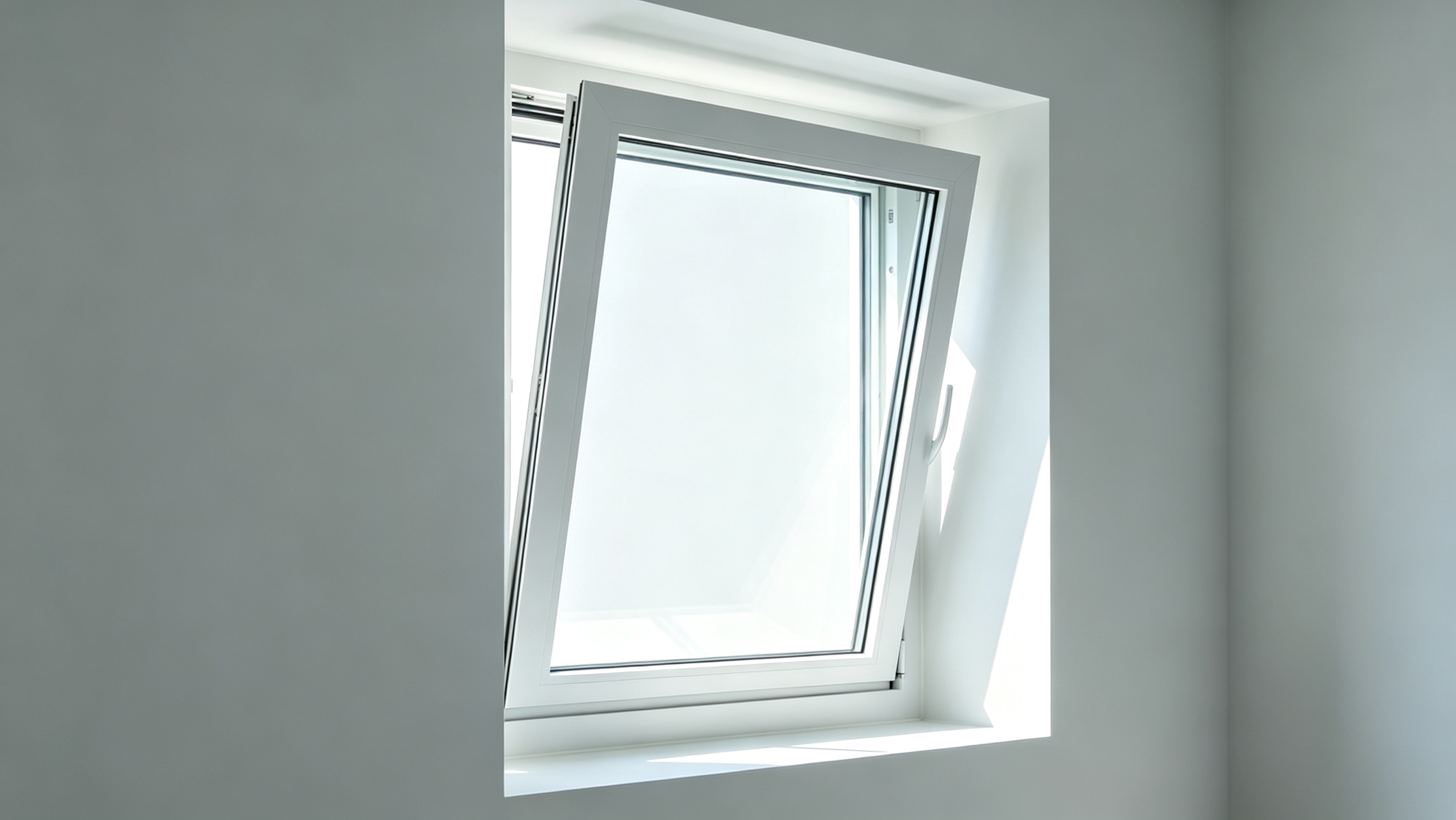 Commercial aluminum window frame profile design