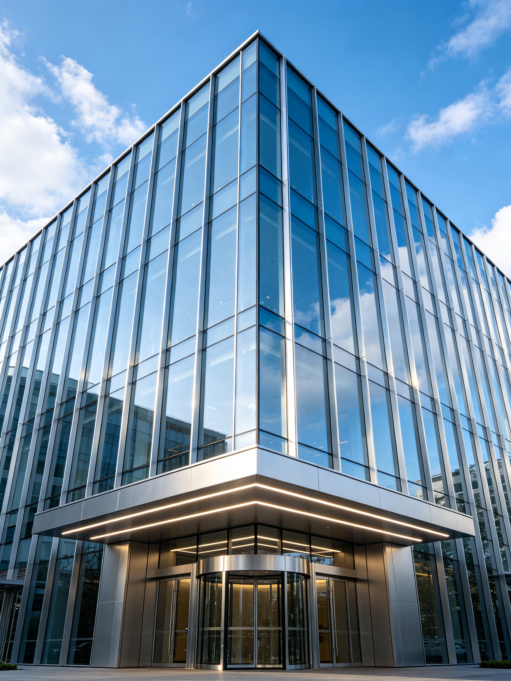 Unitized curtain wall panels prepared for secure export packaging and shipping