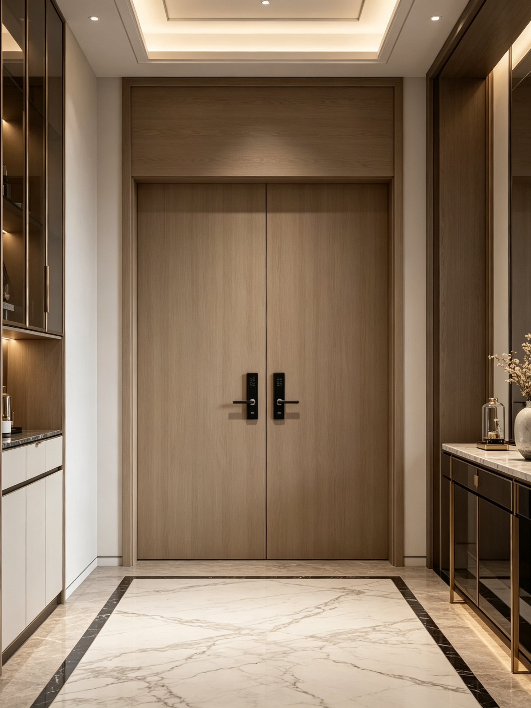Solid wood door details for export building material orders