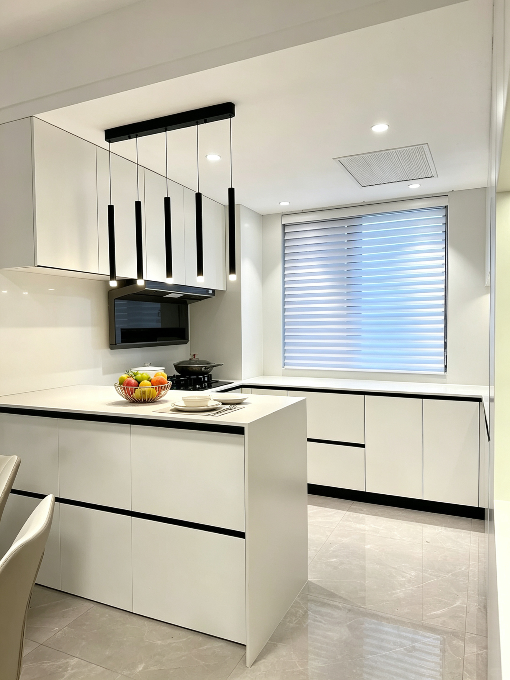 Kitchen cabinet design for residential and commercial projects
