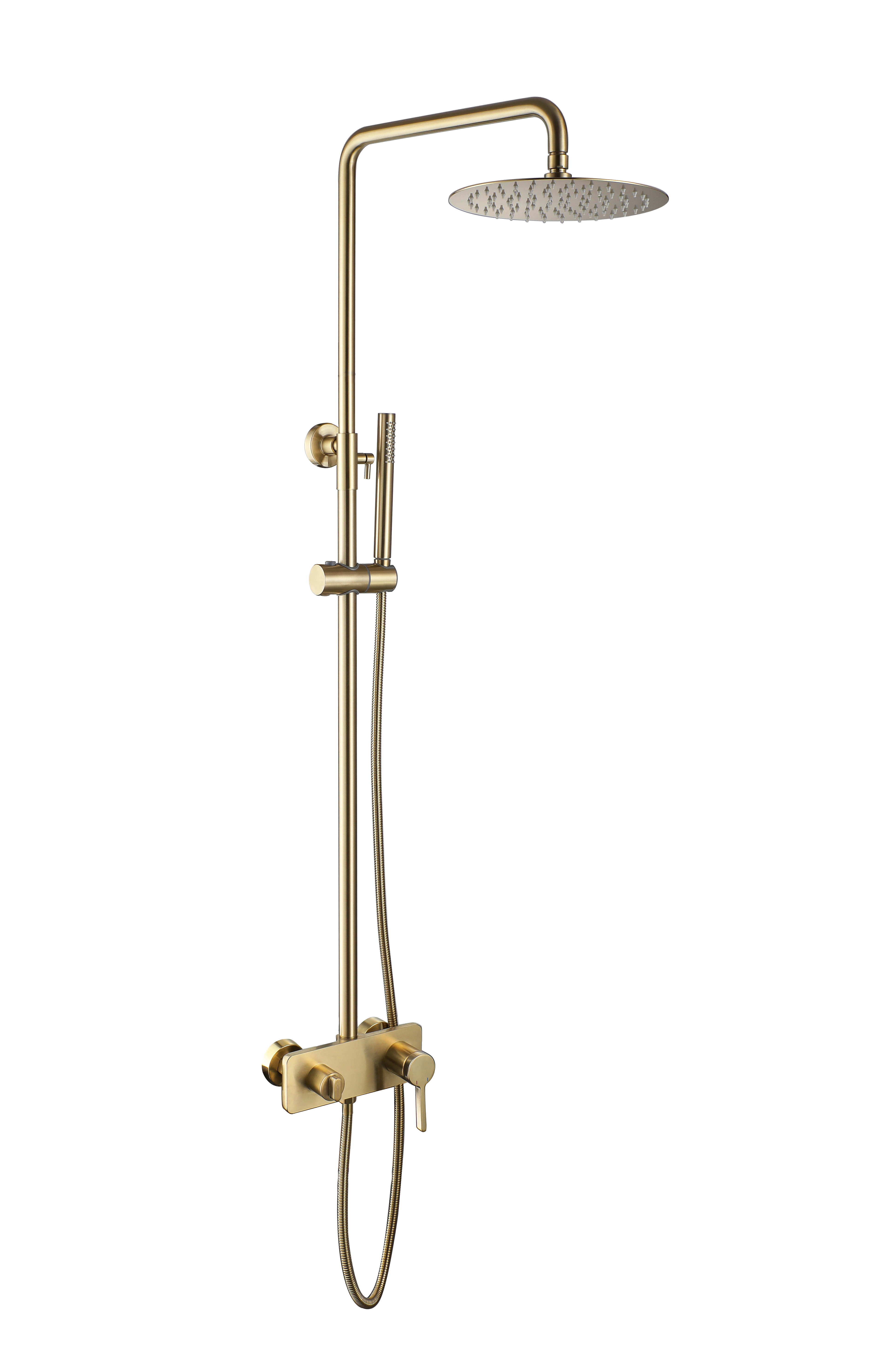 Newly Design Rain Shower System with Hand Shower and Ceramic Cartridge Valve