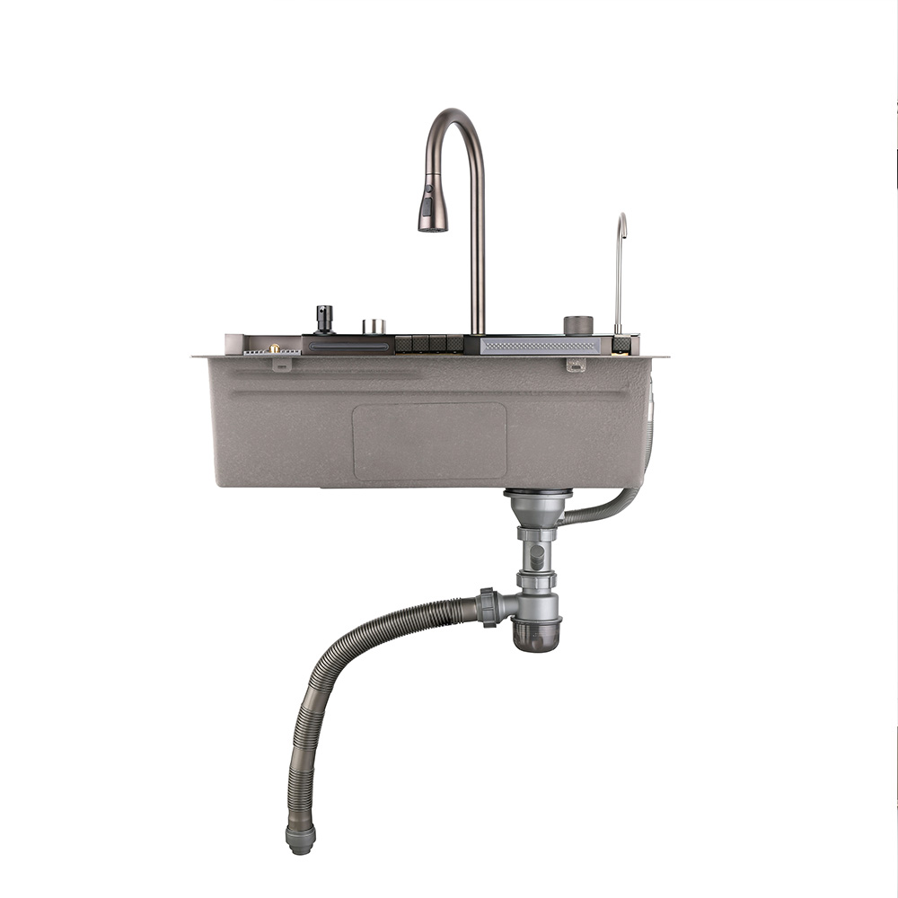 30 x 18 Inch Smart kitchen sink with Touch Control and Temperature Display by Mod-land