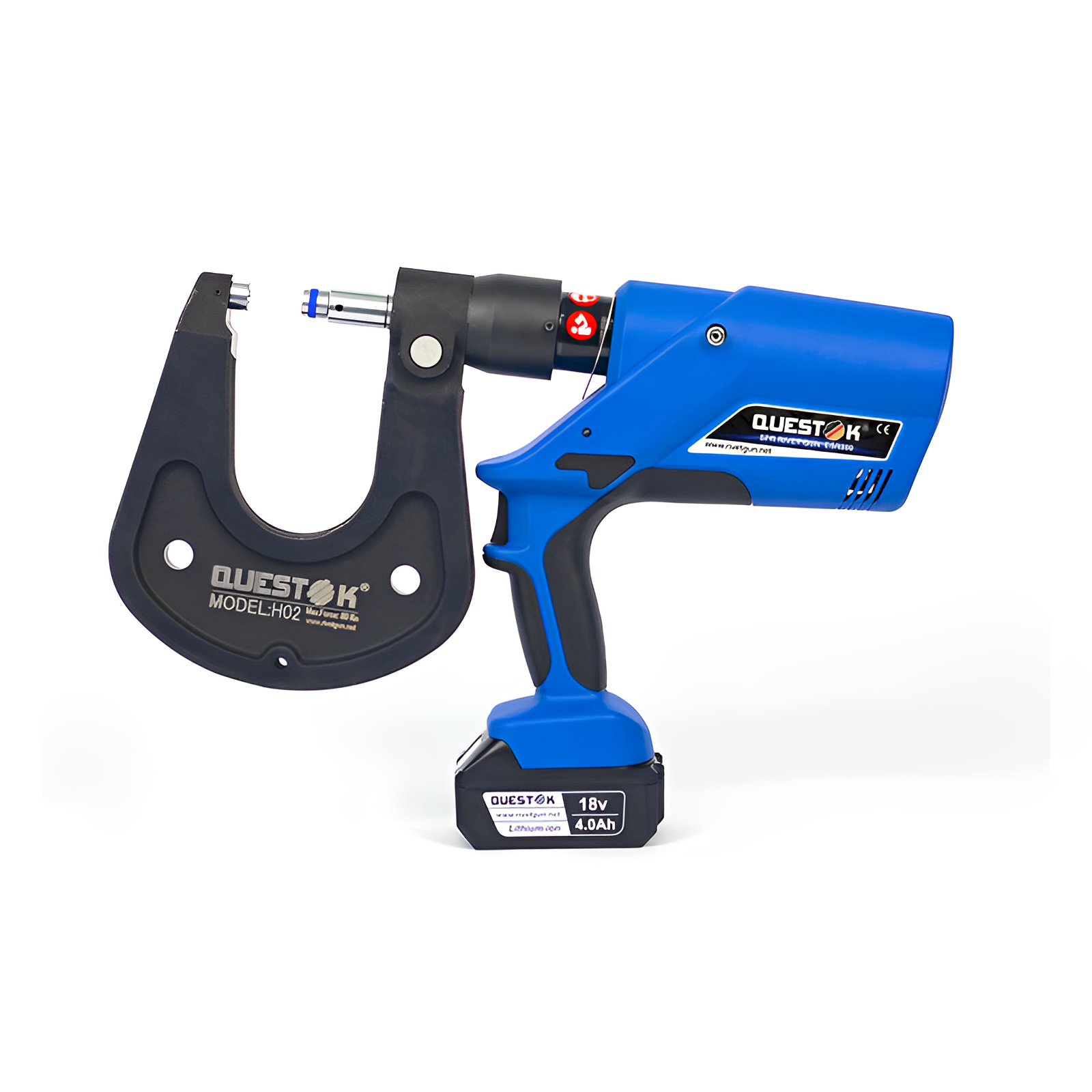 Aluminum car body repair SPR riveting gun with universal dies kit