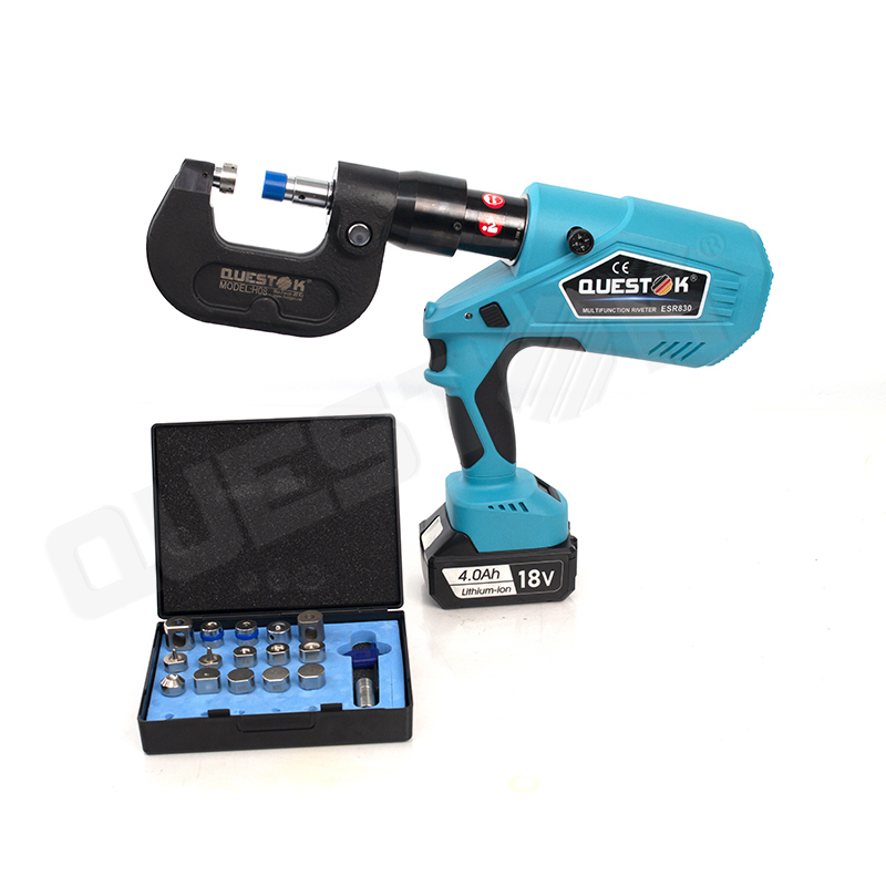 Questok portable sheet metal joining tool