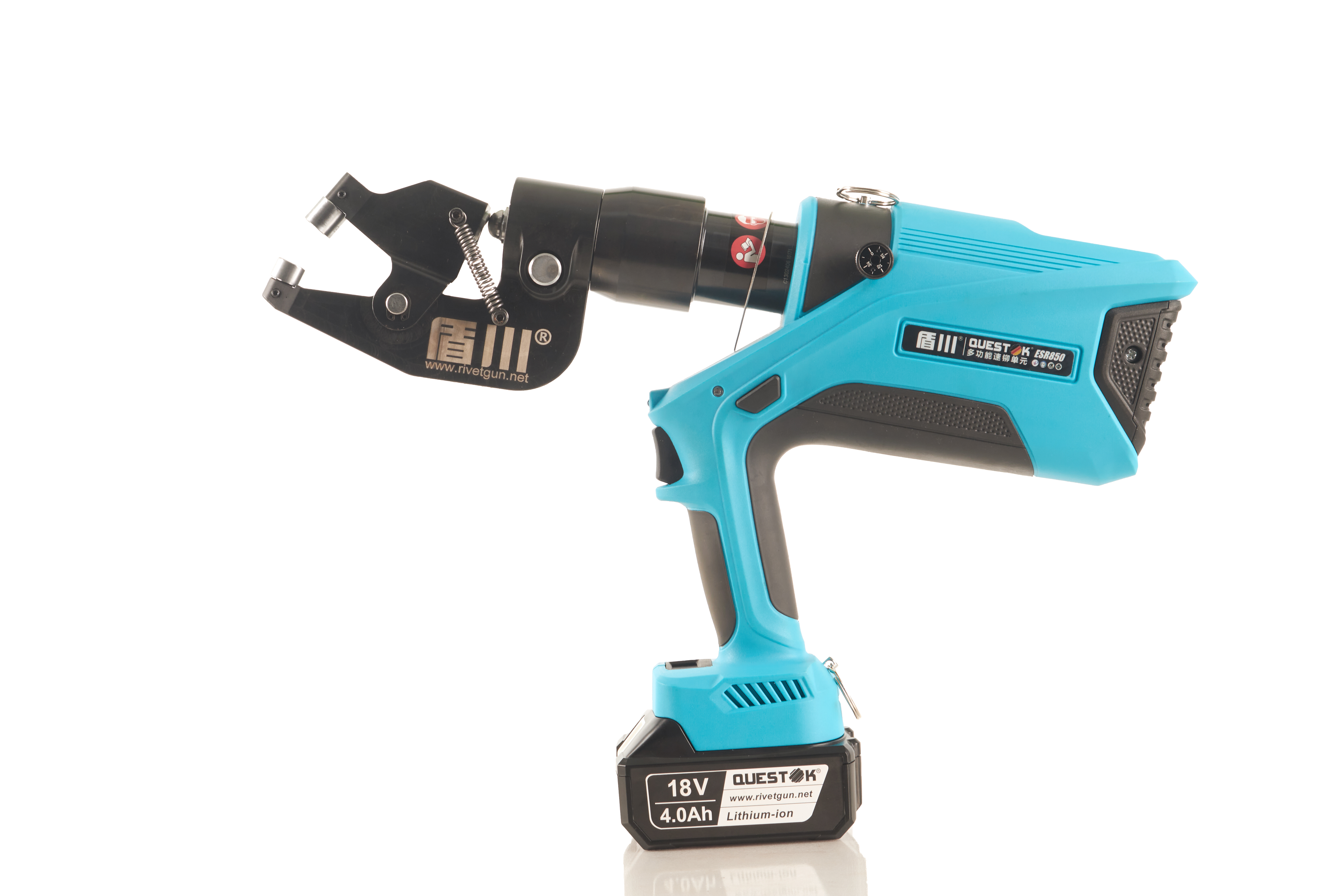 QUESTOK SPR riveting gun for auto collision repair panel testing