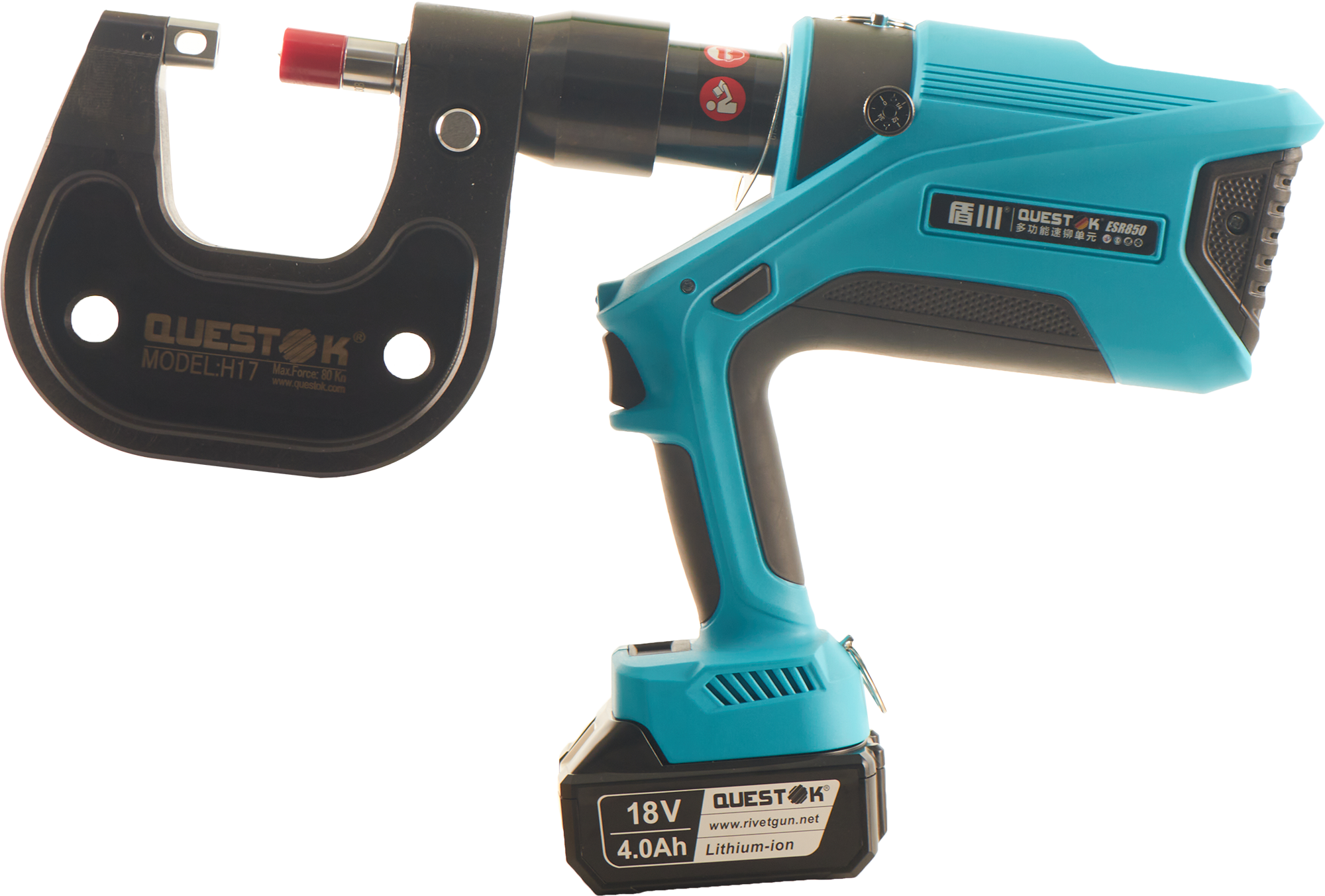 QUESTOK fasteners pressing tool for sheet metal joining