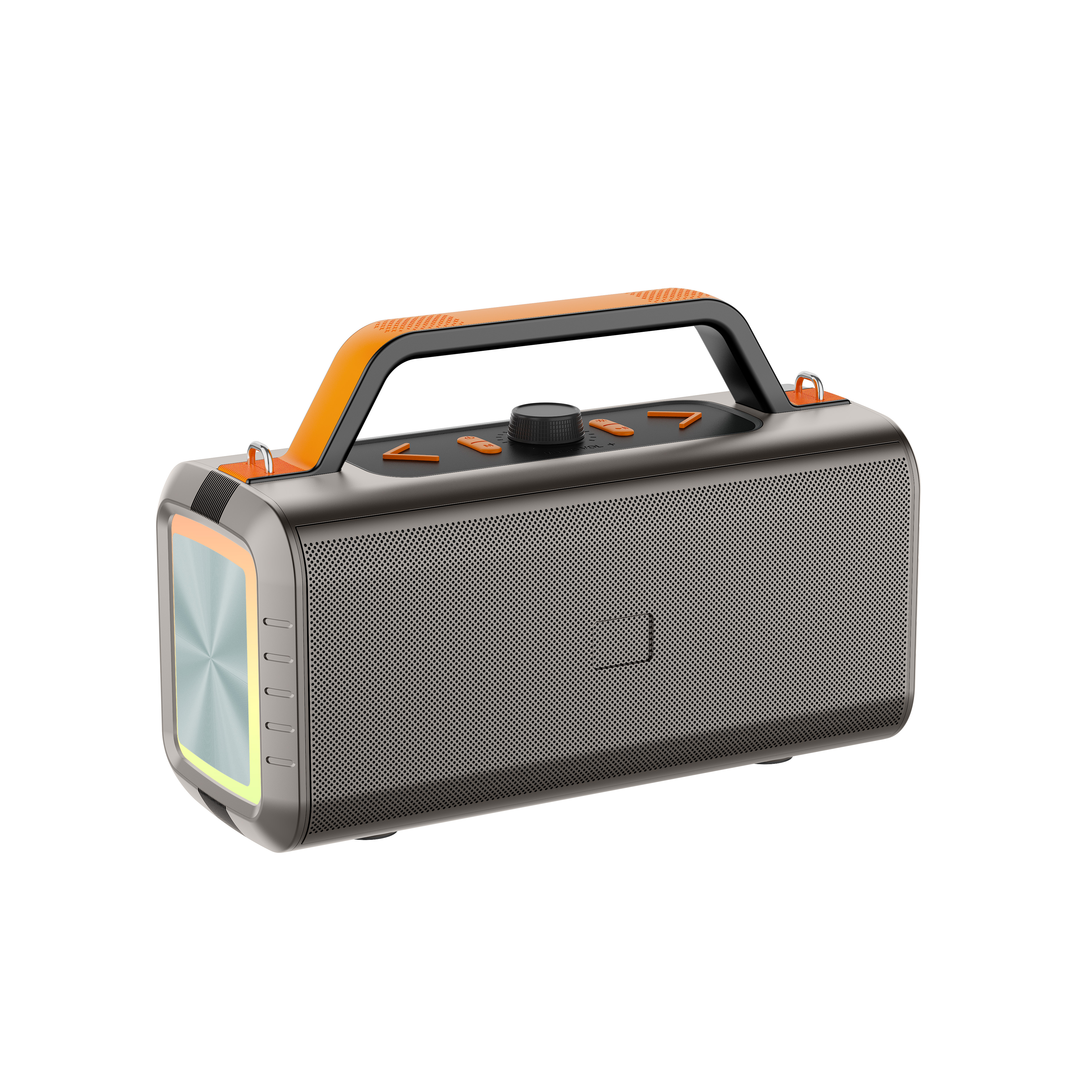 Outdoor Portable Metal Speaker MTB-BLSP11 with high-capacity battery and rugged design