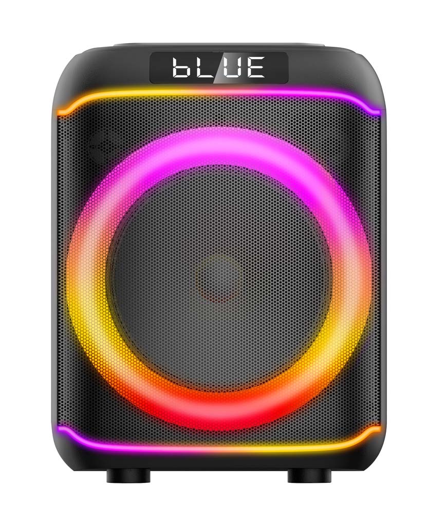 Portable MTB-BLSP14 wireless speaker for camping, hiking, and outdoor activities