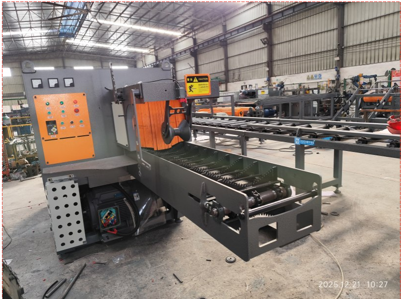 150 heavy duty square wood multi blade saw machine processing line