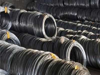 Industrial wire with bright finish and cold drawn processing for high-temperature applications