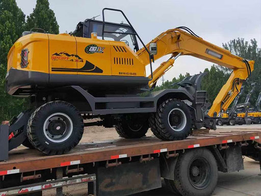 Wood Grapple Excavator BD110E forestry equipment