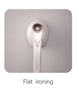 HANGING IRONING MACHINE control and functional gear details