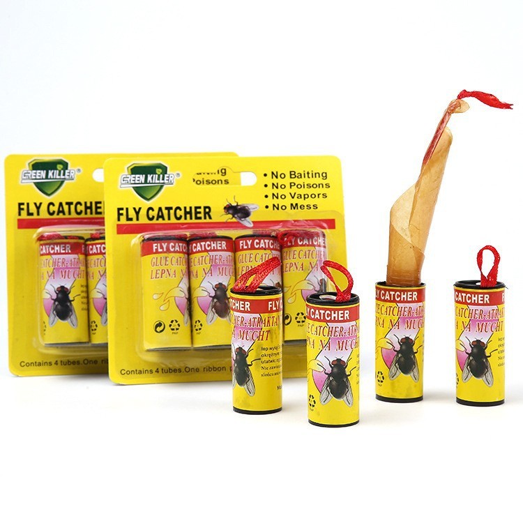 High-quality goods in stock and sticky mouse traps ready for distribution