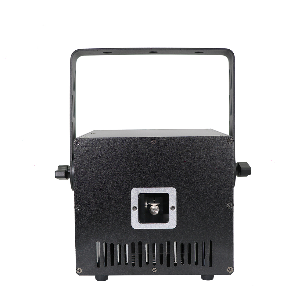 Rear panel showing DMX and ILDA interfaces of the wedding laser light