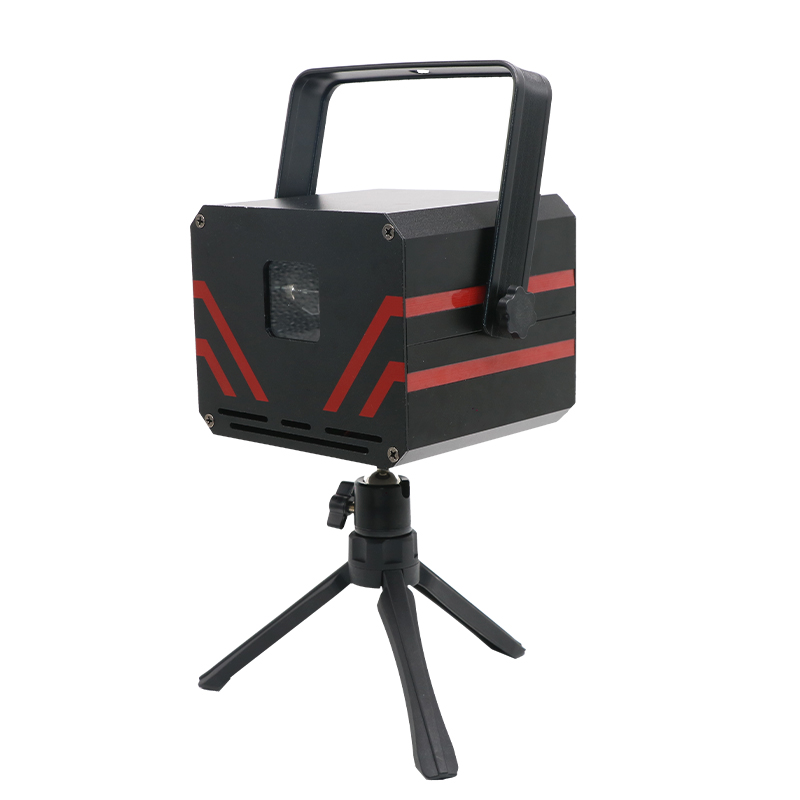 Mini RGB Laser Projector with APP Control for DJ, Party and Event Lighting showing compact laser hardware configuration