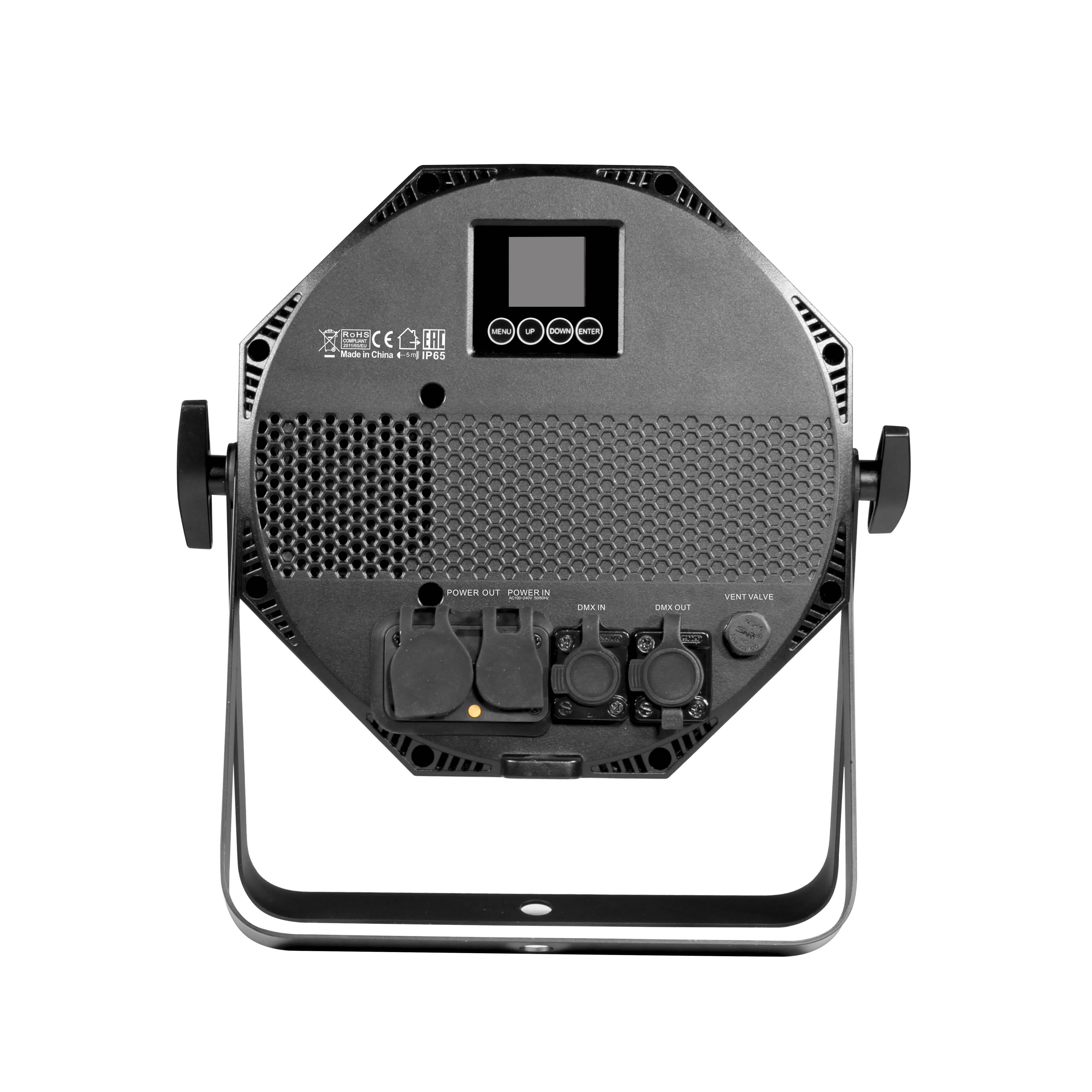 High Power Outdoor LED par light SMARTPAR 720EP side view showing aluminum housing