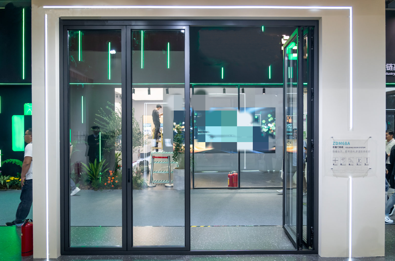 Floding door aluminium profile product