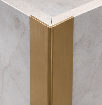 Surface-treated decorative aluminium profile detail for folding door design