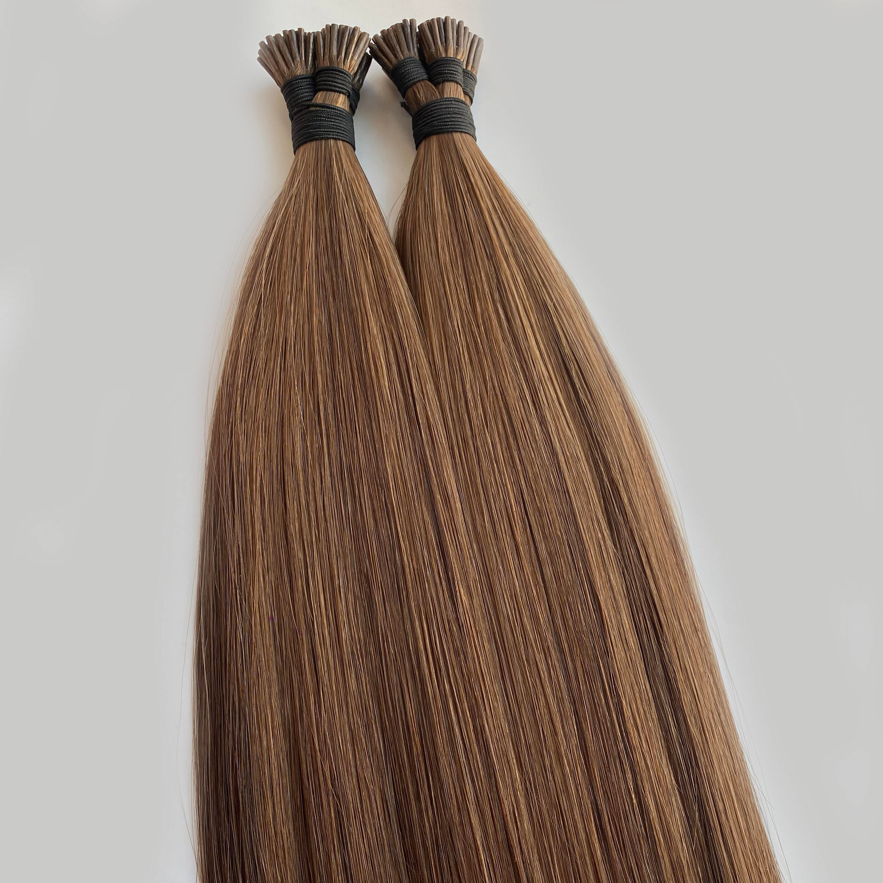 Human hair extension texture and attachment product