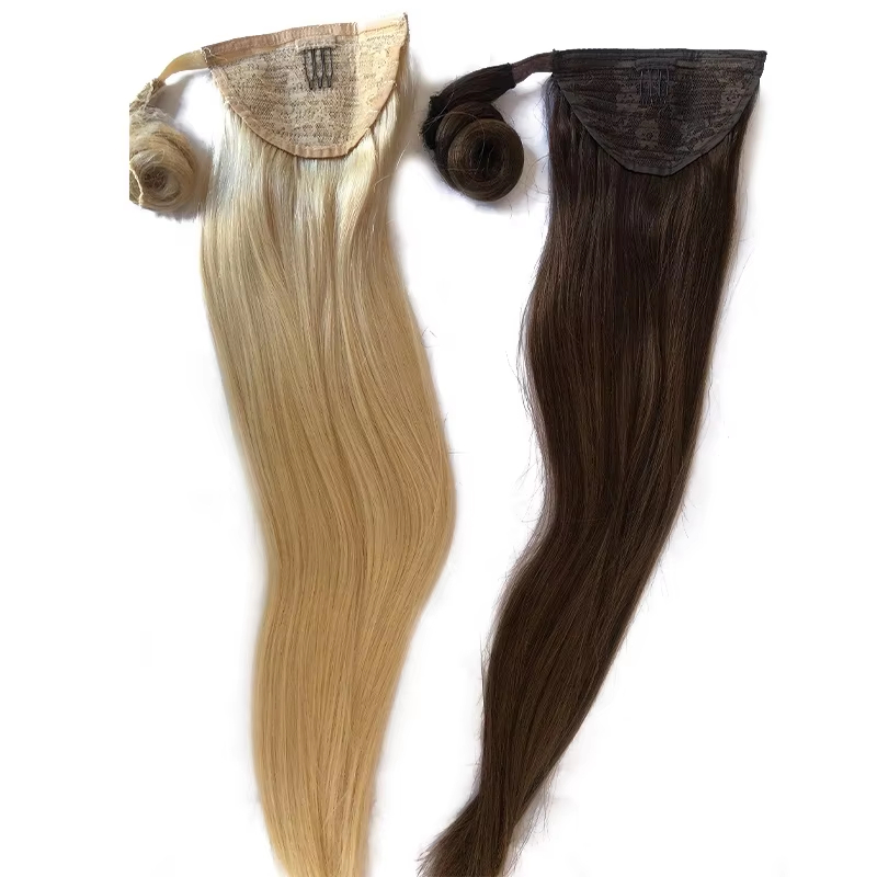 Ponytail Hair Extensions with customized color and length options