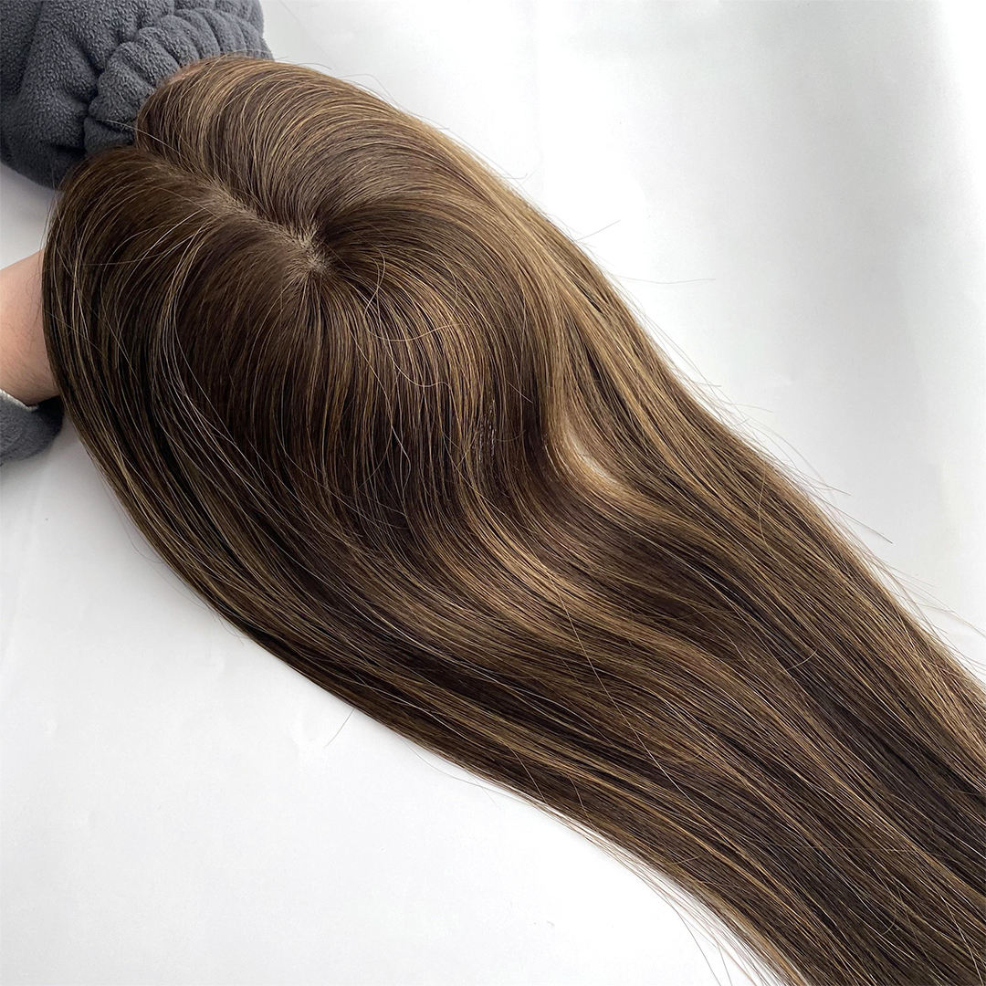 Wholesale Clip In Topper made from virgin human hair