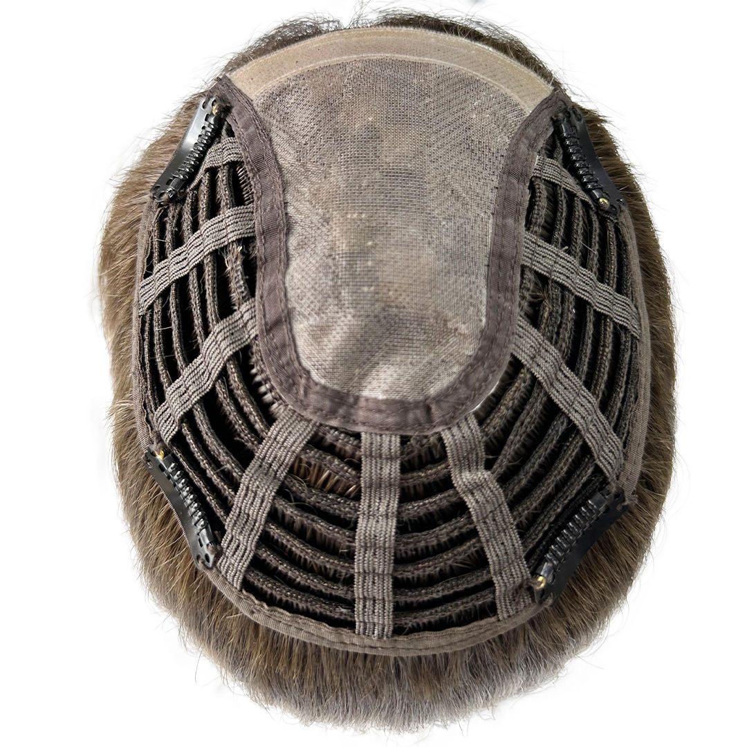 Lace Front Topper 100% human hair product detail