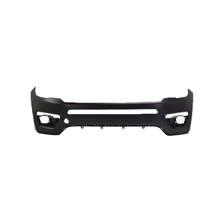 Detail view of the installation clip-on and bolt-on system of the bumper upper