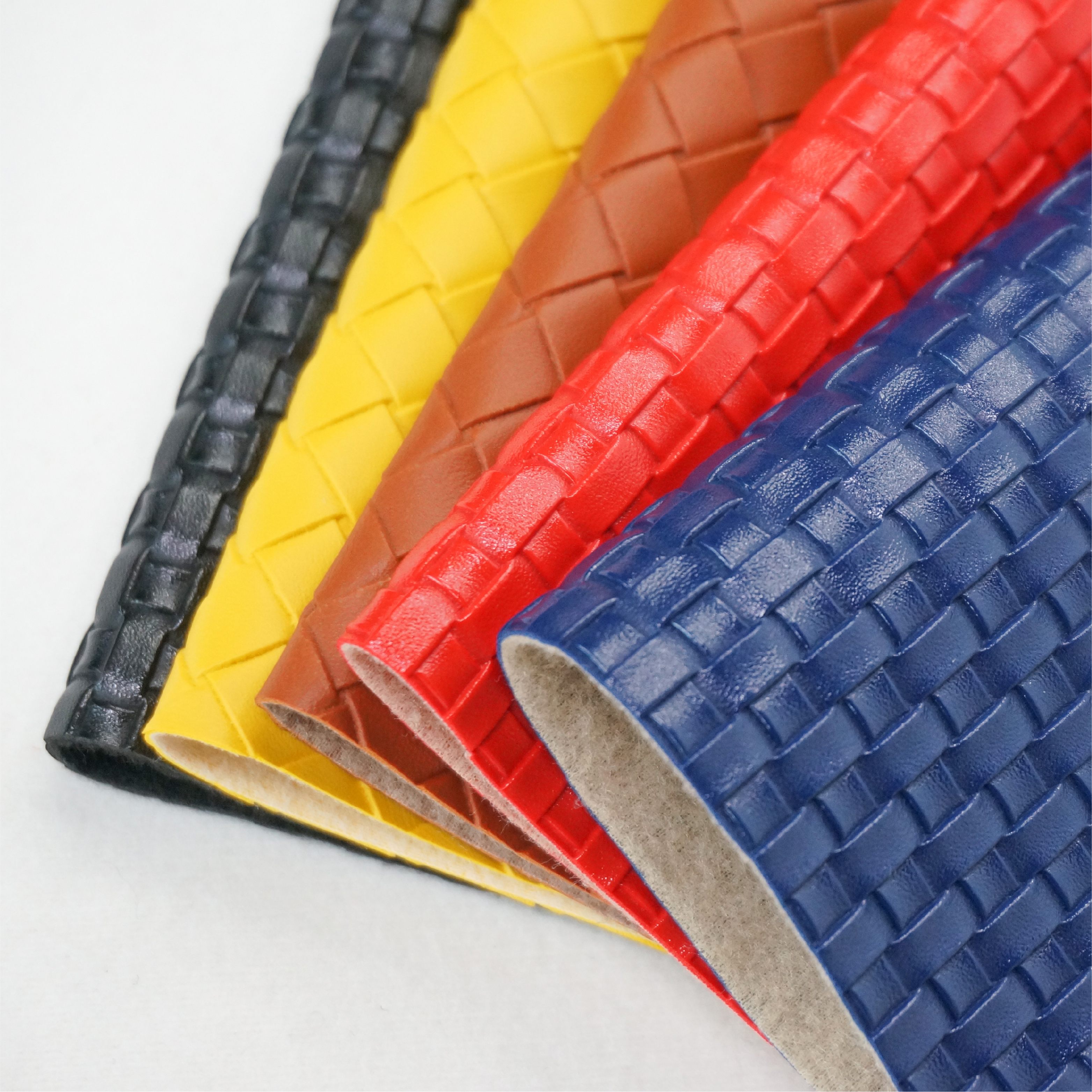 Customized synthetic leather for automotive and furniture upholstery