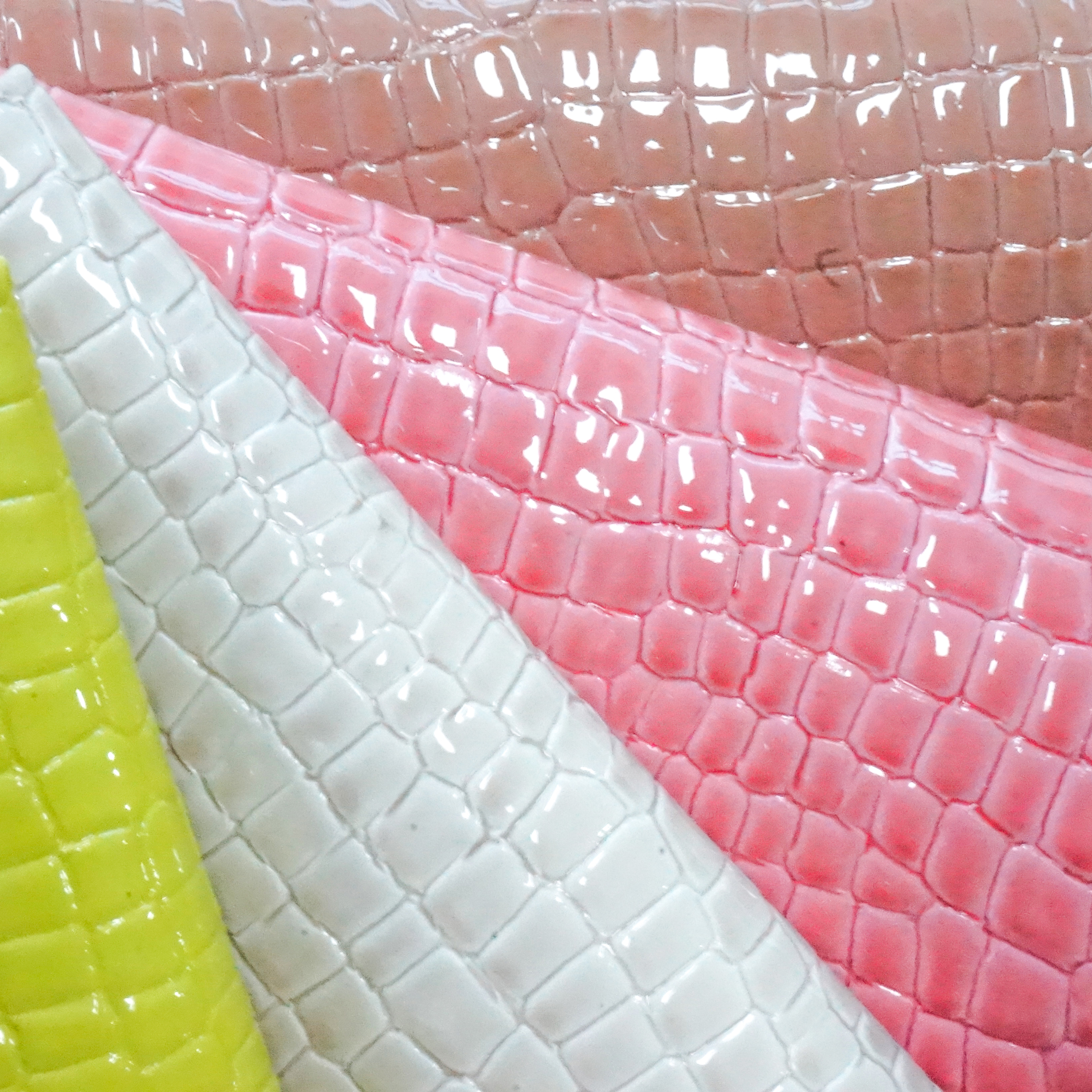 PVC synthetic leather material for automotive and furniture upholstery applications
