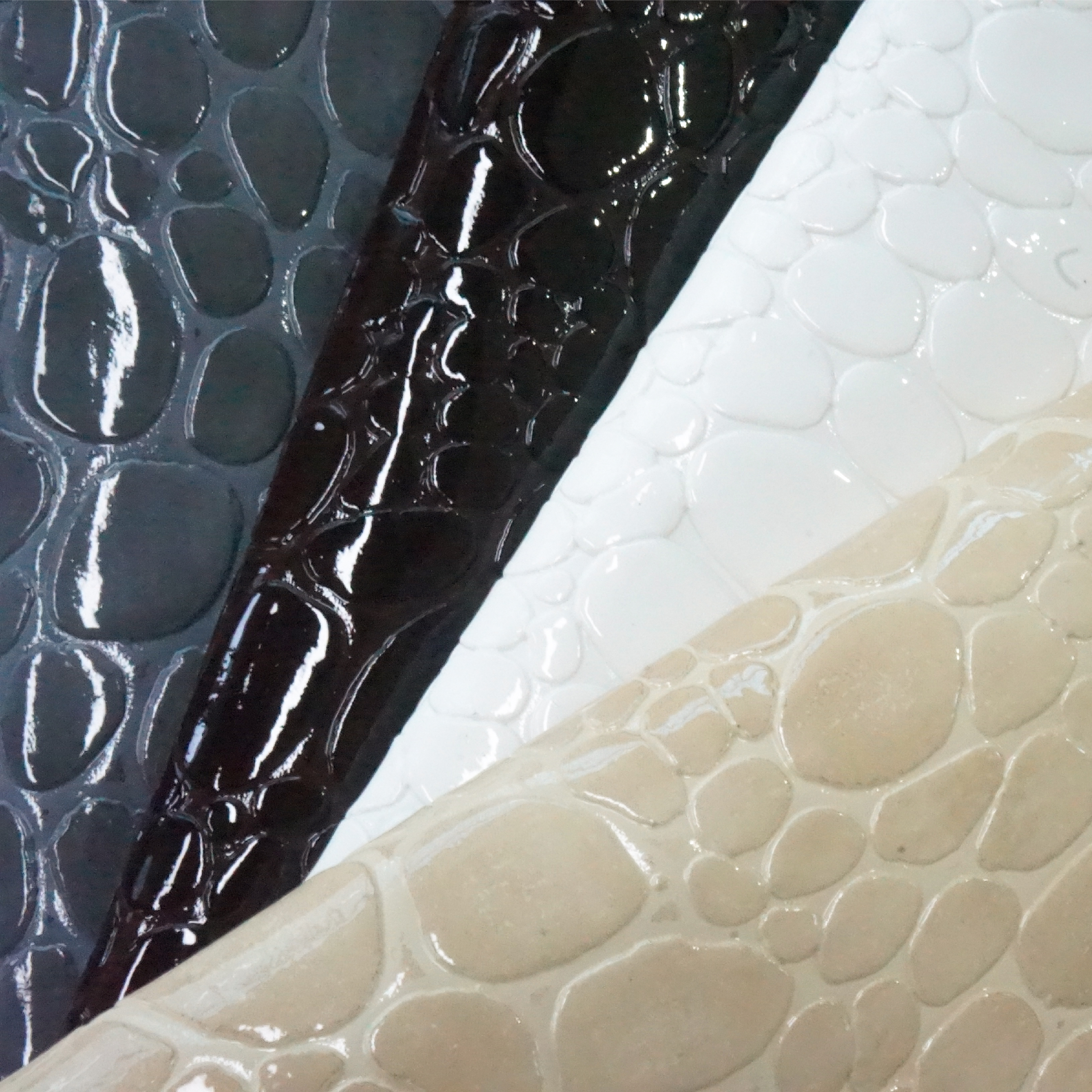 Synthetic leather quality and surface inspection reference